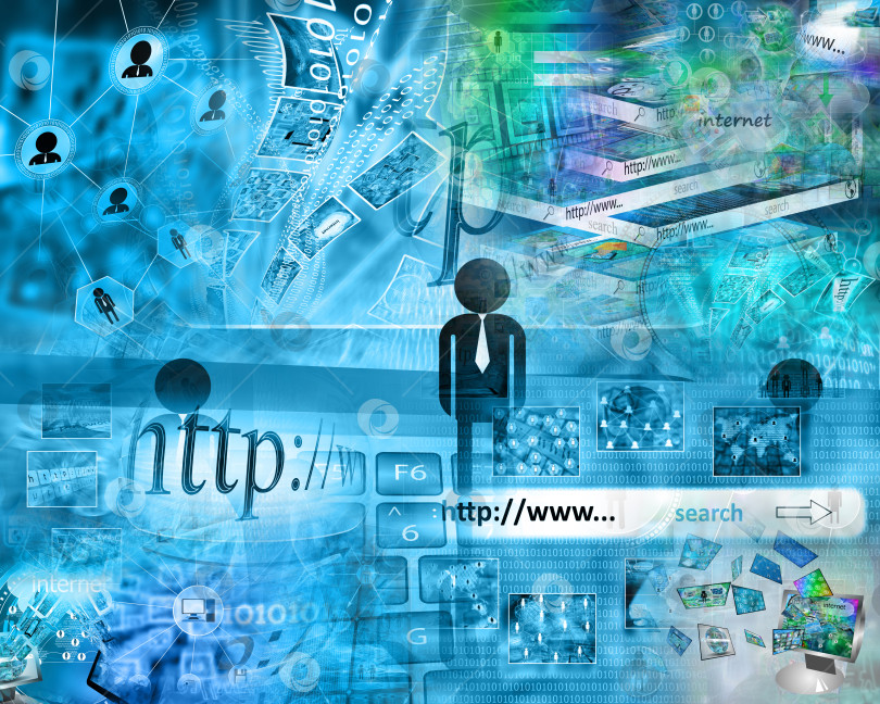 Скачать мир Интернета фотосток Ozero