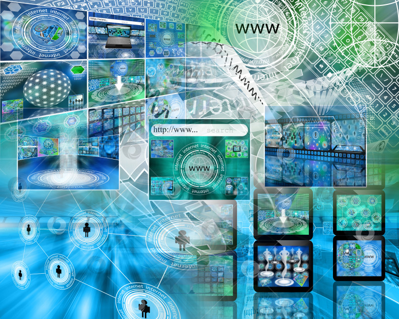 Скачать мир Интернета фотосток Ozero