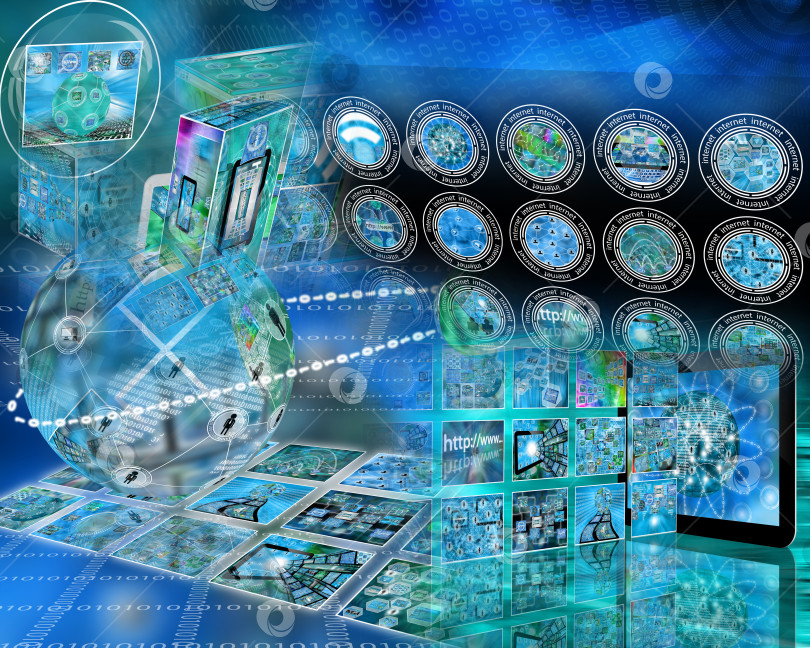 Скачать мир Интернета фотосток Ozero