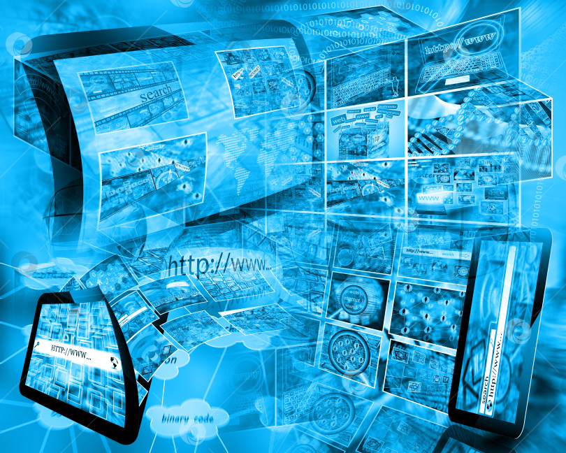 Скачать мир Интернета фотосток Ozero