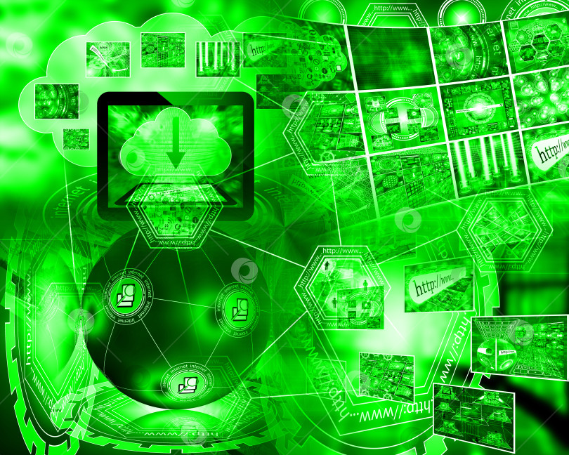 Скачать мир Интернета фотосток Ozero