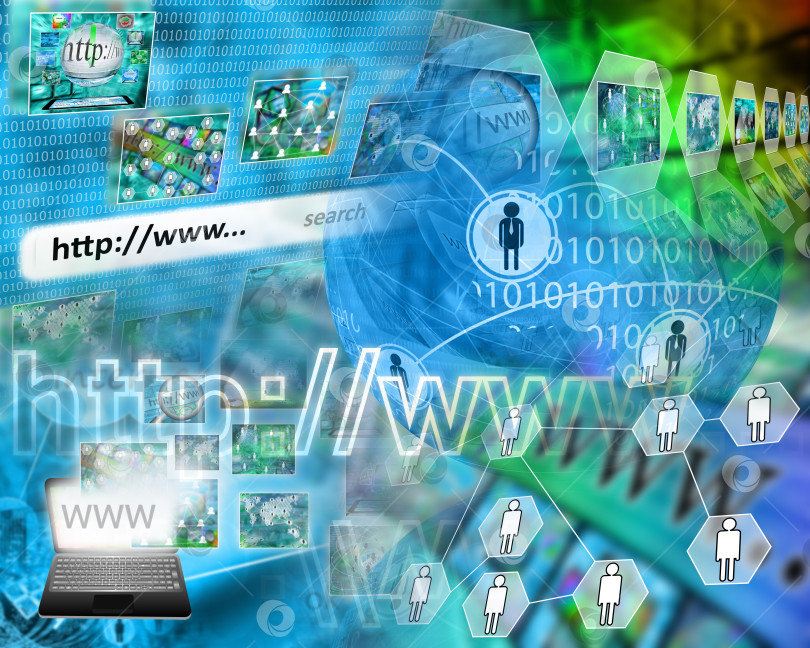 Скачать мир Интернета фотосток Ozero