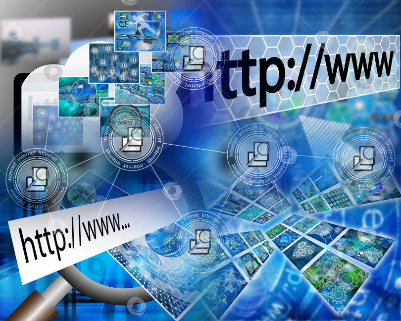 Скачать мир Интернета фотосток Ozero