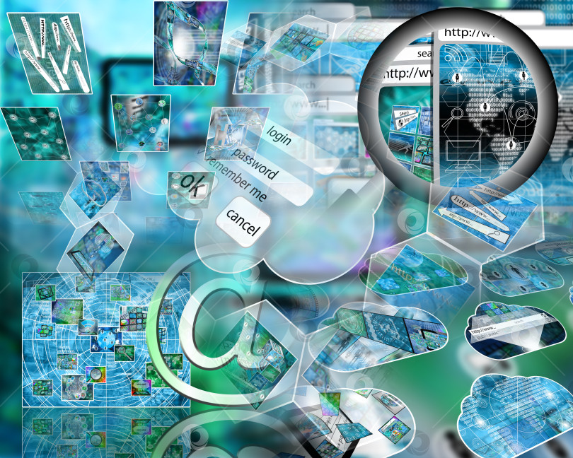 Скачать мир Интернета фотосток Ozero