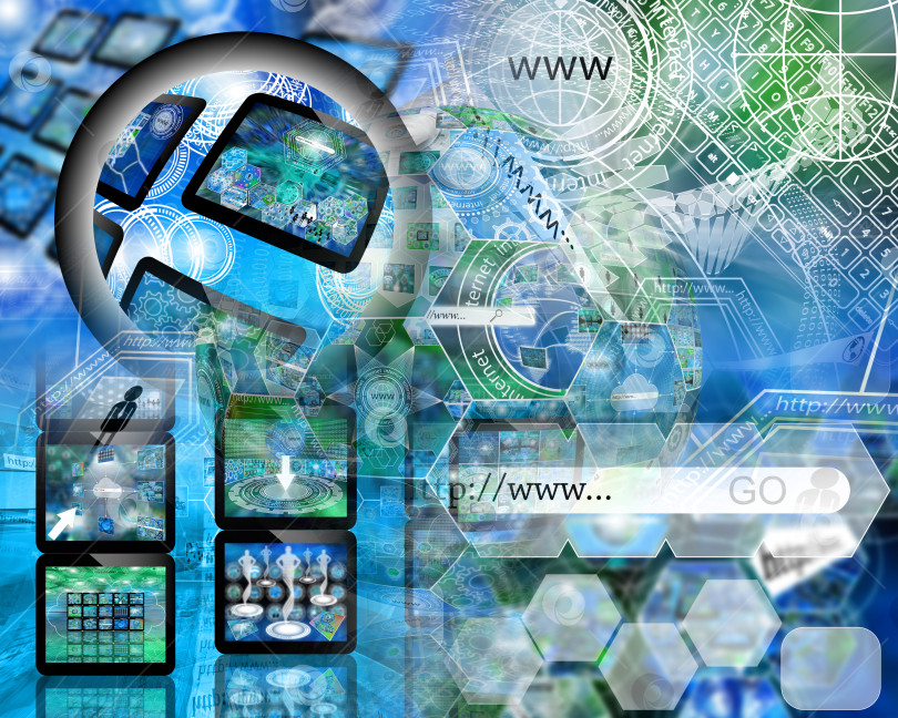 Скачать мир Интернета фотосток Ozero