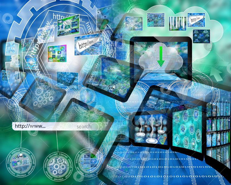 Скачать мир Интернета фотосток Ozero