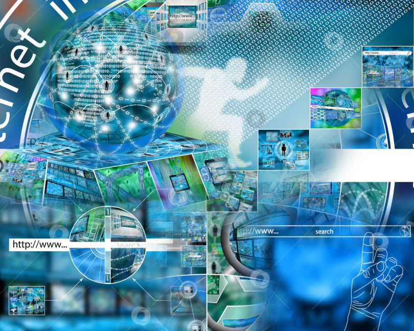 Скачать мир Интернета фотосток Ozero