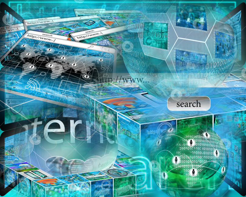 Скачать мир Интернета фотосток Ozero