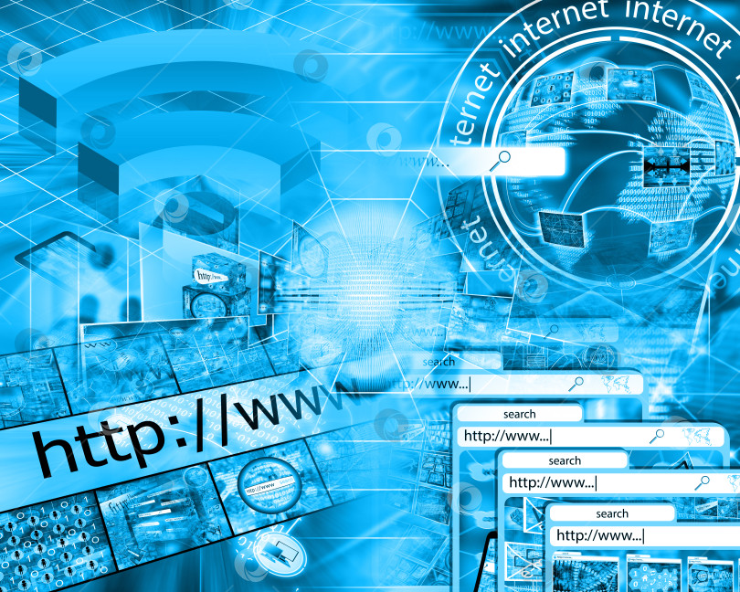 Скачать мир Интернета фотосток Ozero