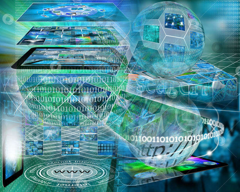 Скачать мир Интернета фотосток Ozero