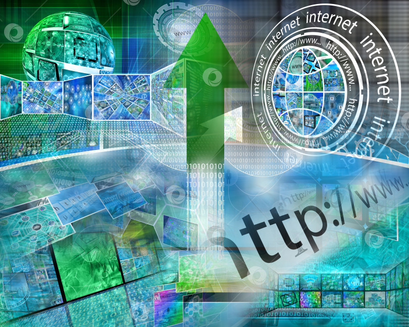 Скачать мир Интернета фотосток Ozero