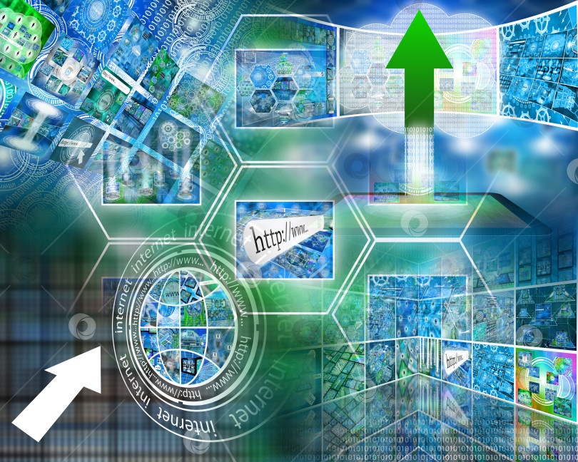 Скачать мир Интернета фотосток Ozero