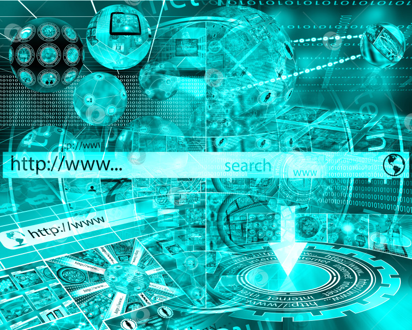 Скачать мир Интернета фотосток Ozero