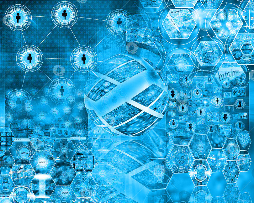 Скачать мир Интернета фотосток Ozero