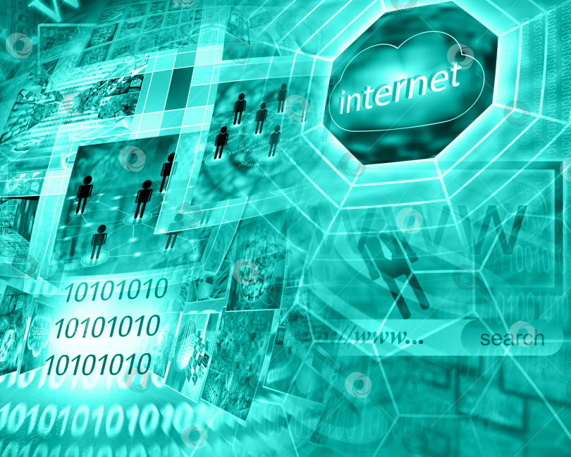 Скачать интернет-абстракция фотосток Ozero