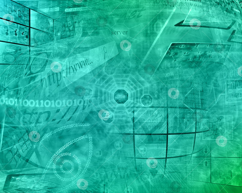 Скачать компьютерная абстракция фотосток Ozero