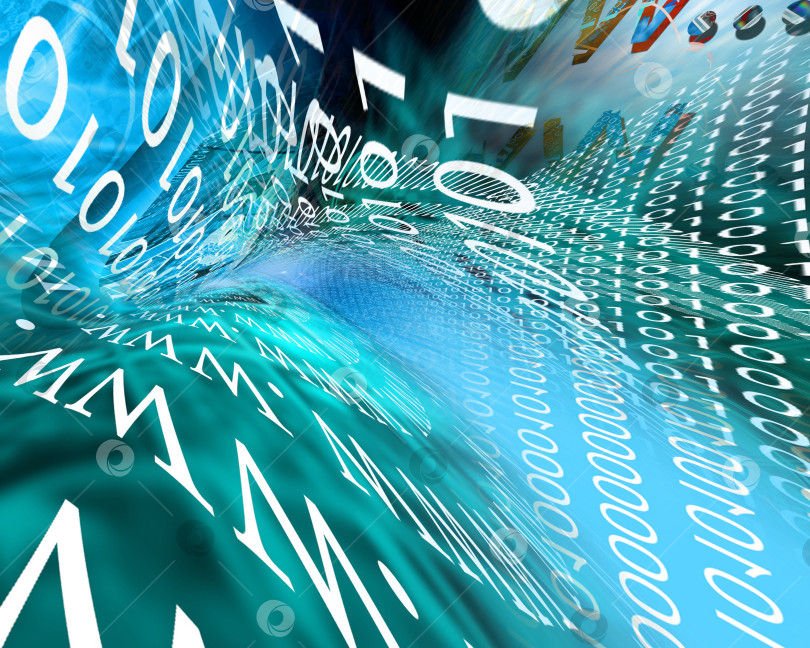 Скачать фон двоичного кода фотосток Ozero