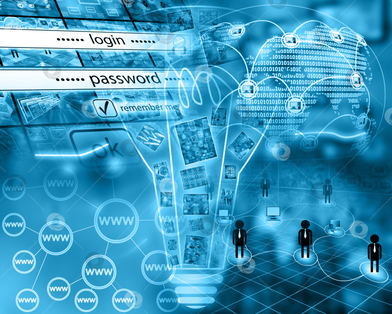 Скачать мир Интернета фотосток Ozero