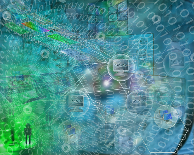 Скачать компьютерная абстракция фотосток Ozero