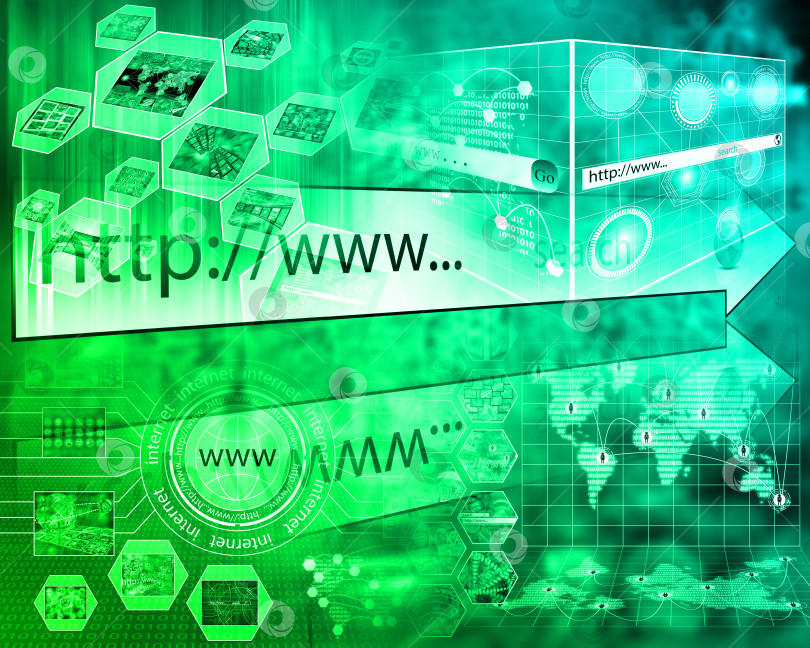 Скачать мир Интернета фотосток Ozero