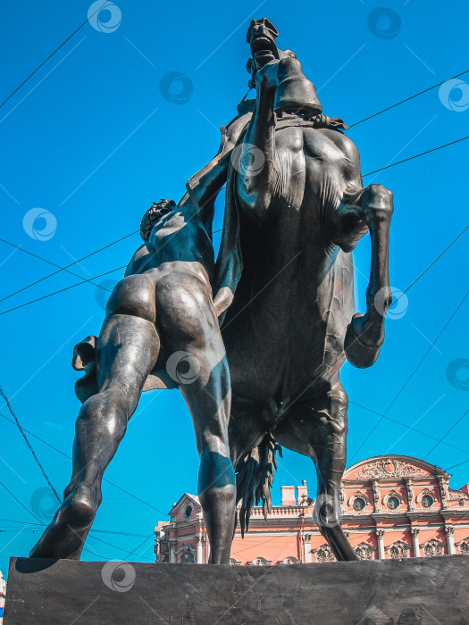 Скачать Кони Клодта. фотосток Ozero