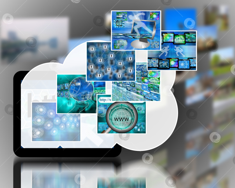 Скачать мир Интернета фотосток Ozero