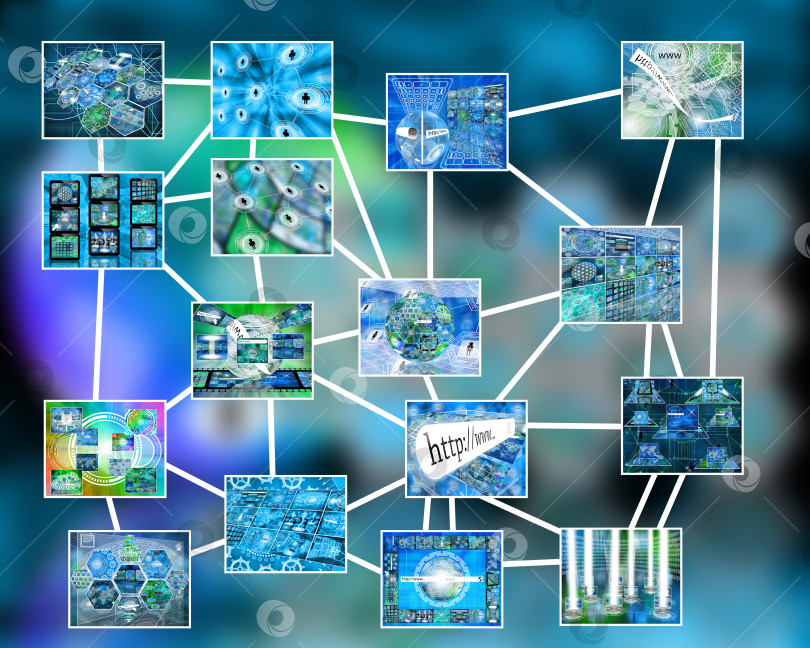 Скачать мир Интернета фотосток Ozero