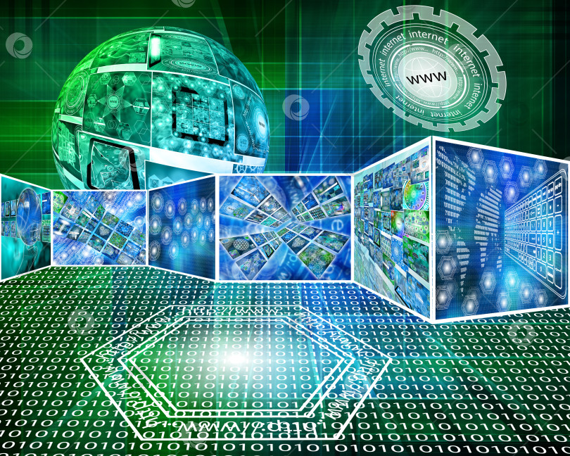 Скачать мир Интернета фотосток Ozero