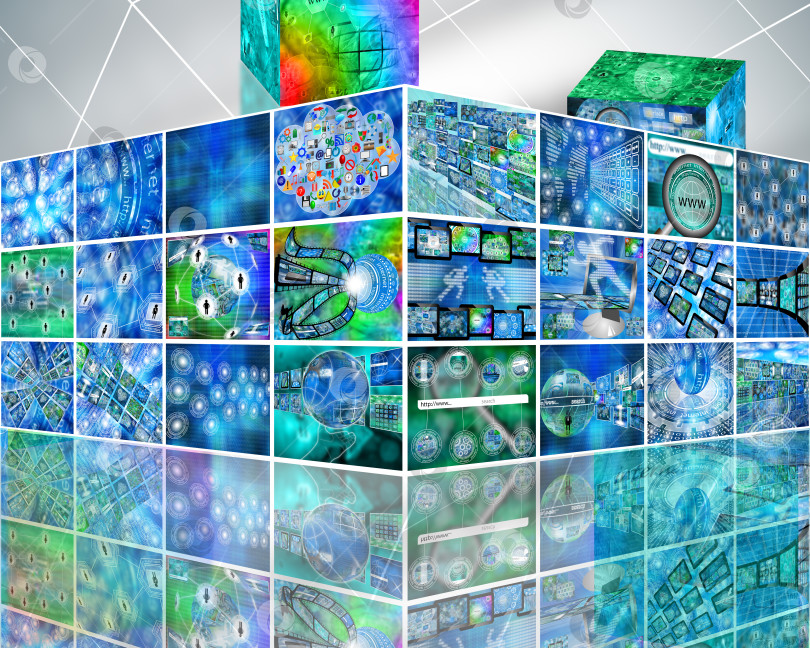 Скачать мир Интернета фотосток Ozero