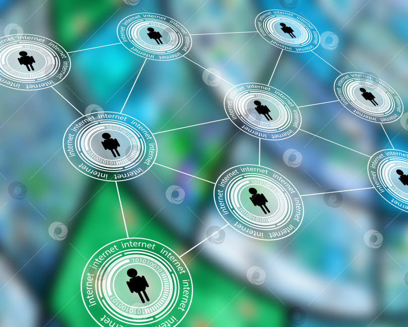 Скачать мир Интернета фотосток Ozero