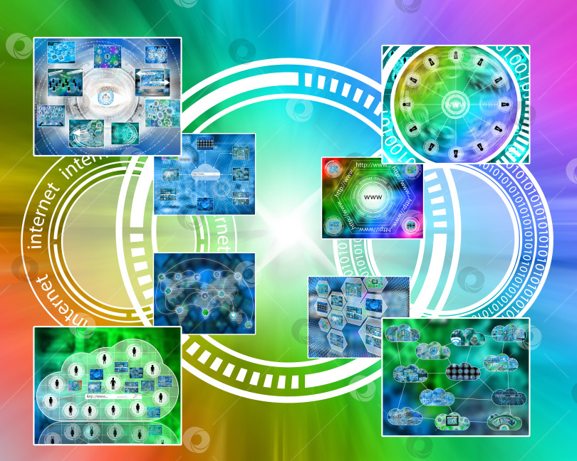 Скачать мир Интернета фотосток Ozero