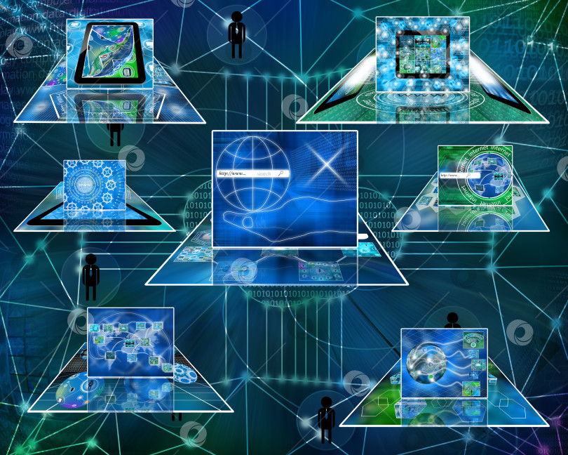 Скачать мир Интернета фотосток Ozero