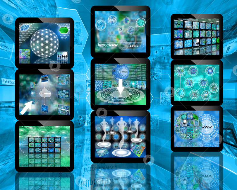 Скачать мир Интернета фотосток Ozero