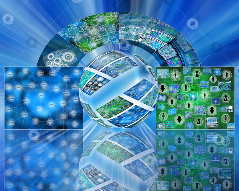 Скачать мир Интернета фотосток Ozero