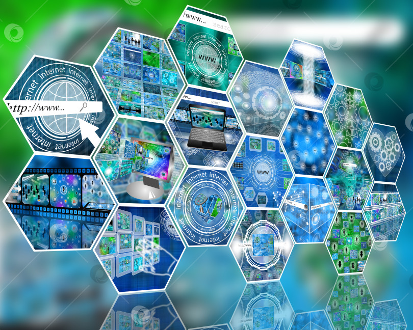 Скачать мир Интернета фотосток Ozero