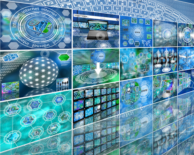 Скачать мир Интернета фотосток Ozero