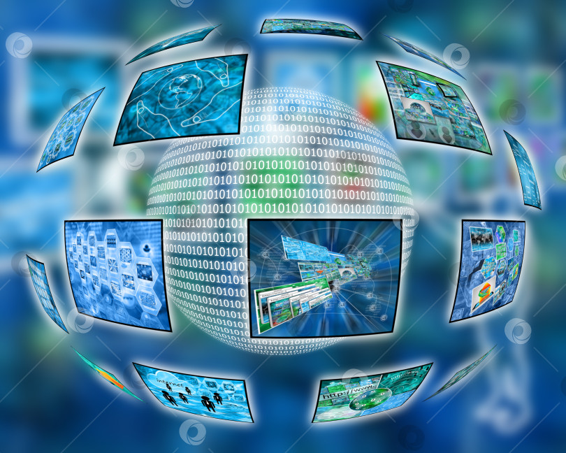 Скачать бинарная сфера фотосток Ozero