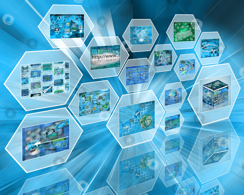 Скачать интерфейс ячейки фотосток Ozero