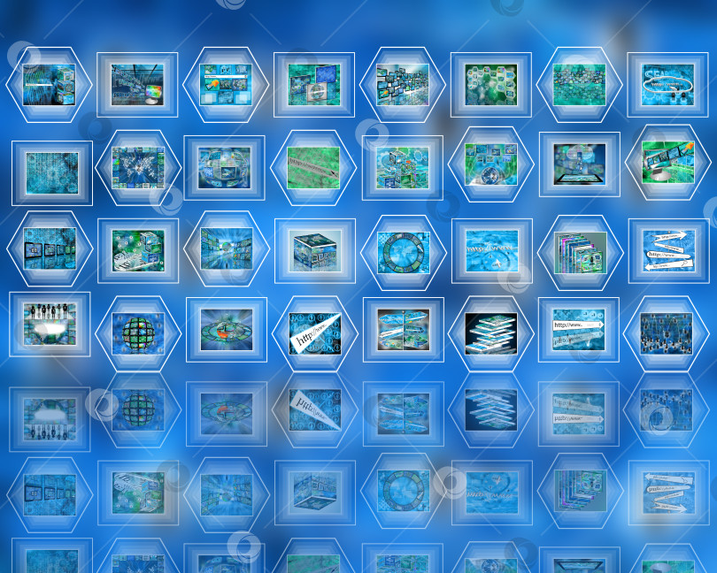 Скачать интерфейс ячейки фотосток Ozero