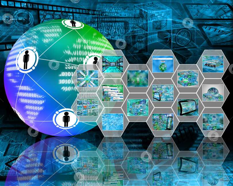 Скачать интерфейс ячейки фотосток Ozero