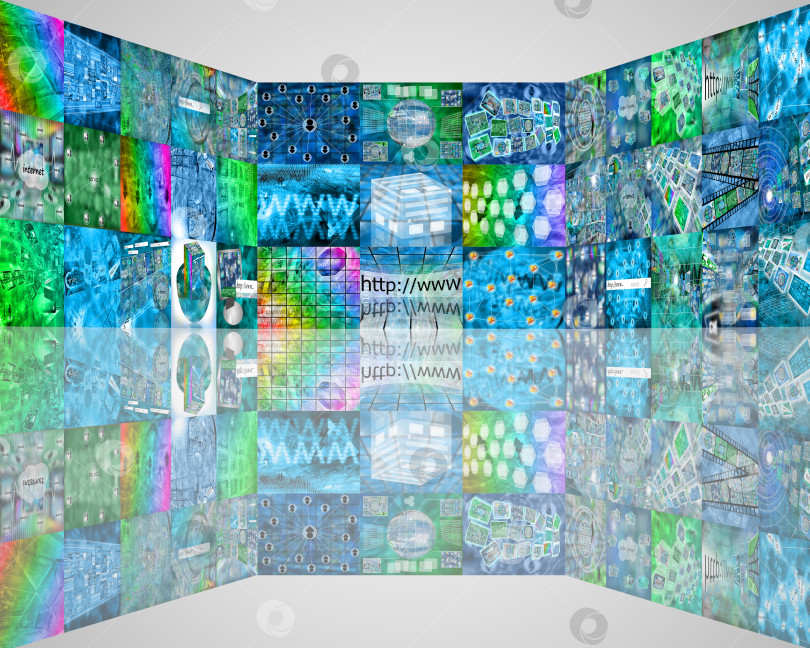 Скачать большая стена фотосток Ozero