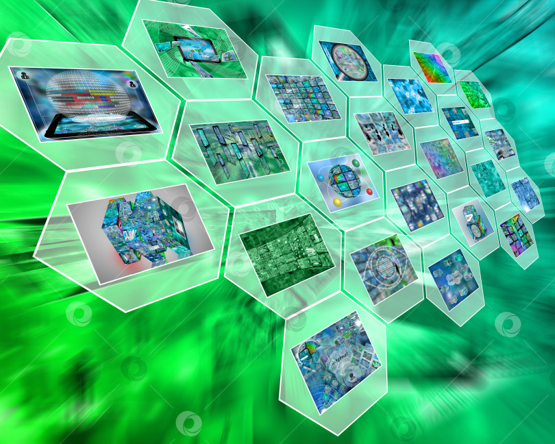 Скачать интерфейс ячейки фотосток Ozero