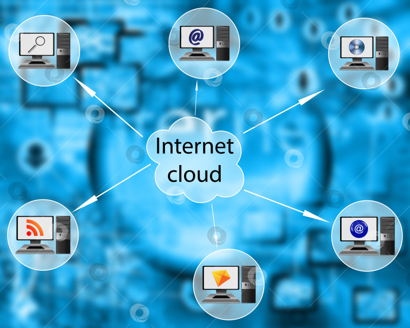 Скачать облако фотосток Ozero