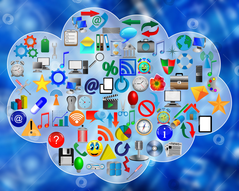 Скачать облако фотосток Ozero