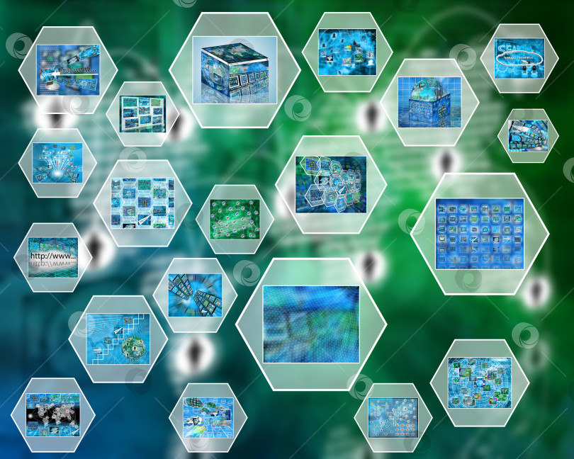 Скачать интерфейс ячейки фотосток Ozero