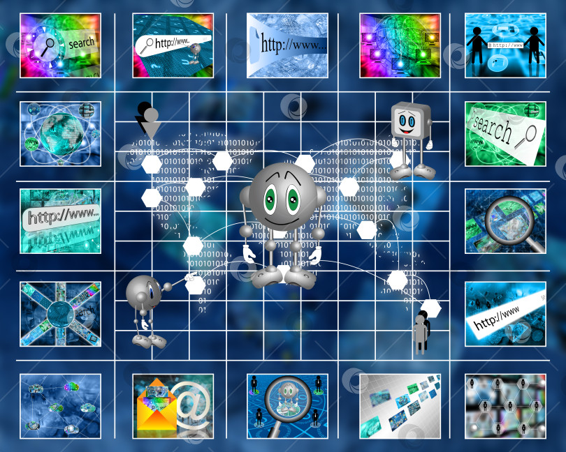 Скачать веселый интерфейс фотосток Ozero