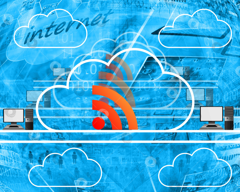 Скачать облако фотосток Ozero