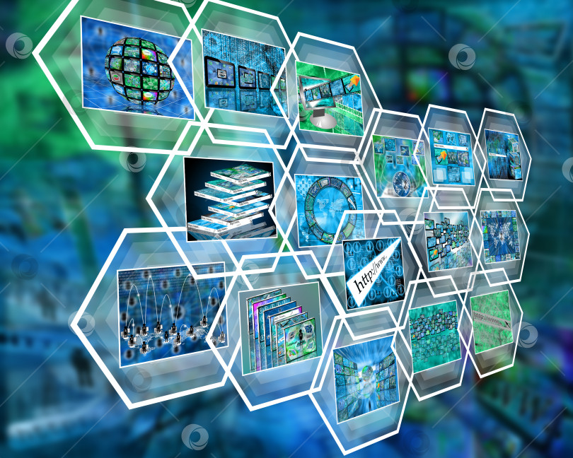 Скачать интерфейс ячейки фотосток Ozero