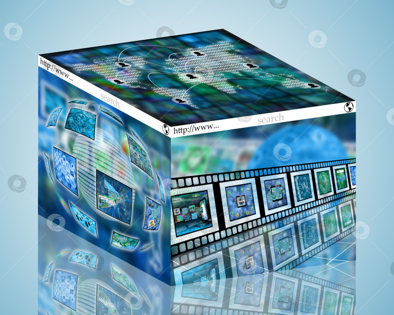 Скачать куб фотосток Ozero