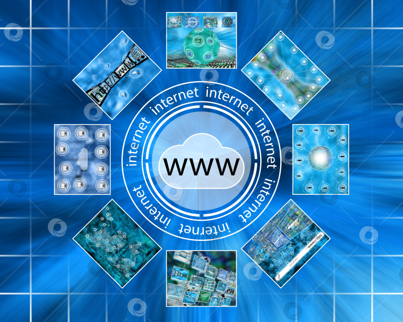 Скачать Киберпространство фотосток Ozero